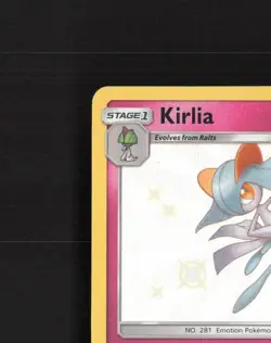 Kirlia SV35/SV94 Hidden Fates Shiny Vault Rare Shiny Holo Pokemon Card NM - Image 3