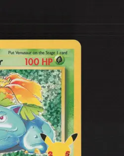 Venusaur 15 Celebrations: Classic Collection Stamped Pokemon Card NM - Image 4