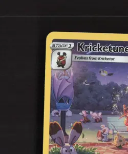 Kricketune GG02/GG70 Crown Zenith Full Art Ultra Rare Holo Pokemon Card NM - Image 3