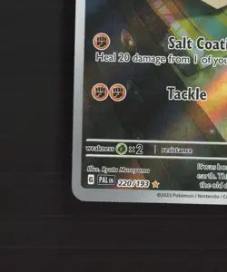 Nacli 220/193 Paldea Evolved Full Art Ultra Rare Holo Pokemon Card LP+ - Image 5