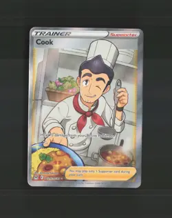Cook TG25/TG30 Lost Origin Trainer Gallery Full Art Ultra Rare Pokemon Card NM - Image 1