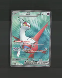 Latias ex 220/191 Surging Sparks Full Art Ultra Rare Holo Pokemon Card NM - Image 1