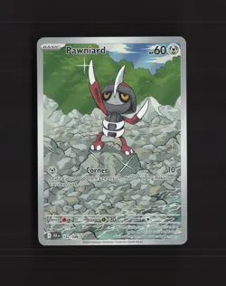 Pawniard 142/086 Black Bolt Full Art Ultra Rare Holo Pokemon Card NM - Image 1