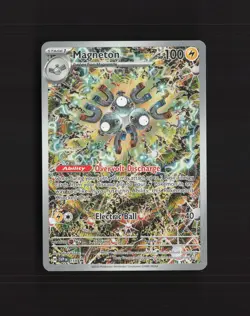 Magneton 159 Scarlet & Violet Full Art Black Star Promo Holo Pokemon Card NM - Image 1