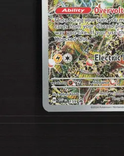 Magneton 159 Scarlet & Violet Full Art Black Star Promo Holo Pokemon Card NM - Image 5