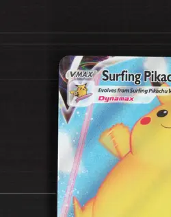 Surfing Pikachu VMAX 009/025 Celebrations Ultra Rare Holo Pokemon Card NM - Image 3