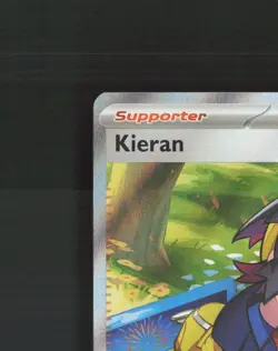 Kieran 206/167 Twilight Masquerade Full Art Ultra Rare Holo Pokemon Card NM - Image 3