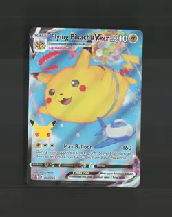 Flying Pikachu VMAX 007/025 Celebrations Full Art Stamped Pokemon Card NM - Image 1