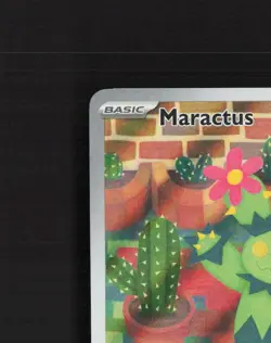 Maractus 160/159 Journey Together Full Art Ultra Rare Holo Pokemon Card NM - Image 3