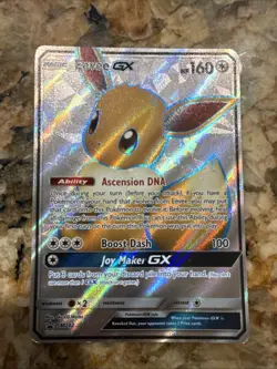 Pokemon TCG Eevee GX SM242 Full Art Holo Promo Basic Card SM The Pokemon Company - Image 2