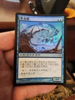 Saviors of Kamigawa Asian MTG FOIL Shape Stealer Magic - Image 1