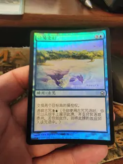 Saviors of Kamigawa Asian MTG FOIL Shifting Borders Magic - Image 1