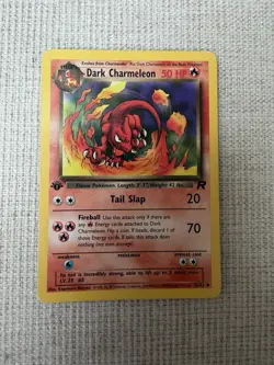 Pokemon Dark Chameleon TCG 1st Edition Card 32/82 - Image 2