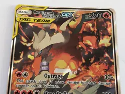 Pokemon: Reshiram & Charizard GX #SM201. Sun & Moon promos. HP - Image 4