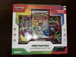 POKEMON FIRST PARTNER ILLUSTRATION COLLECTION SERIES 1 ~SEALED BOX~ - Image 1