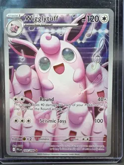 Wigglytuff 105/094 Illustration Rare IR Phantasmal Flames PFL Pokemon TCG NM - Image 1