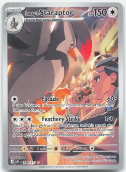 Larry's Staraptor 249/217 Illustration Rare Ascended Heroes Pokemon Holo NM/M - Image 1