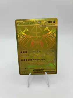 Pokemon Mega Zygarde ex Gold Hyper Rare 124/088 Perfect Order NM/M - Image 1