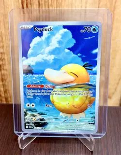 Pokemon Psyduck IR 226/217 Illustration Rare Ascended Heroes Fresh Pull - NM - Image 3