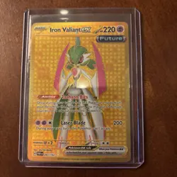 Iron Valiant ex 261/182 SV04: Paradox Rift - Hyper Rare - Pokemon TCG NM-M 🔥🔥 - Image 1