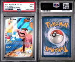 Lickitung IR #180 PSA 9 Mint German Temporal Forces 2024 Pokemon - Image 1