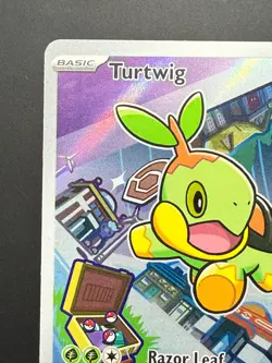 2026 POKEMON FIRST PARTNER ILLUSTRATION COLLECTION SERIES 1 #040 TURTWIG - Image 2