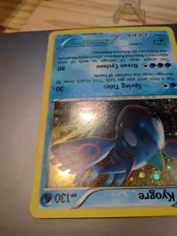 Kyogre XY51 Holo Promo Pokemon LP - Image 4