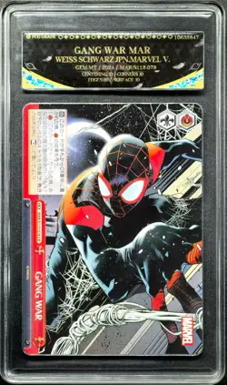 Weiss Schwarz Cards JPN. Spider-Man Gang War Mar CR S113-078 Marvel PCG 10 GEM - Image 1