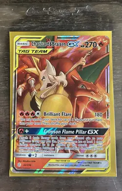 🔥 Pokemon TAG TEAM GX BUNDLE! Charizard & Braixen ,Reshiram & zard, Bird Trio! - Image 3