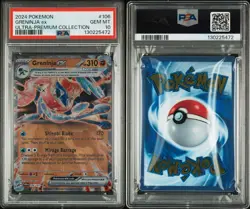 PSA 10 GEM MINT Greninja ex 106/167 Ultra Premium Collection Metal Promo Pokemon - Image 3