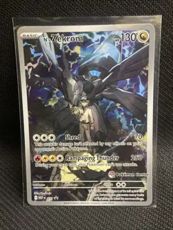 N’s Zekrom MEP 031 Pokemon Center Stamped- Black Star Promo Ascended Heroes [NM] - Image 1