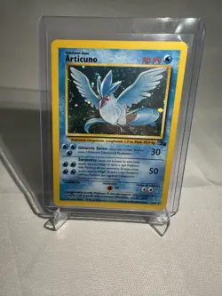 Pokemon Articuno Fossil Holo Rare 2/62 Unlimited Italian 1999 LP - Image 1