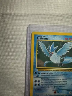 Pokemon Articuno Fossil Holo Rare 2/62 Unlimited Italian 1999 LP - Image 2