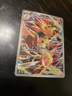 Pokemon Destined Rivals Ethan's Typhlosion 190/182 Holo, NM - Image 1