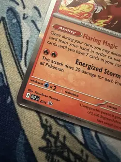Pokemon Delphox #074 Promo Chaos Rising Pre-release - Image 3
