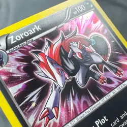 NM Zoroark BW09 Holo Promo Black And White Promo Pokemon Naoki Saito - Image 3