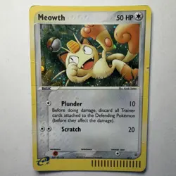 Meowth 013 Nintendo Holo Promo Basic Pokemon TCG 2003 - Image 1