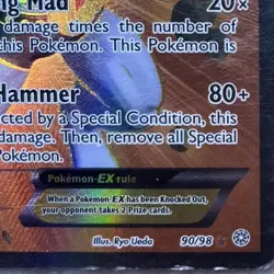 Machamp EX 90/98 - Ancient Origins Ultra Rare Full Art Pokemon TCG LP - Image 4