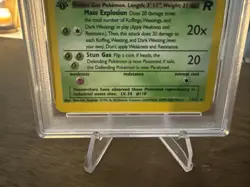 Pokemon TCG 1st Edition Dark Weezing Holo 2000 Pokemon Rocket - Image 3