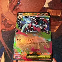 Mega Charizard X EX 029 Promo – Mega Evolution Tin – Pokemon TCG – NM – IN HAND - Image 1