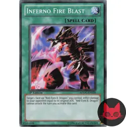 Yugioh Inferno Fire Blast SDDC-EN026 Common 1st Edition LP - Image 1