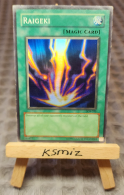 Raigeki ⚡ LOB-053 ⚡Unl⚡Yu-Gi-Oh! Card ⚡ Yugioh ⚡ OG Print 2002 Super Rare - Image 2