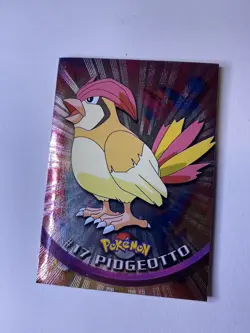 Pidgeotto #17 Holo Pokemon Topps trading cards series 1 tv animation edition - Image 1