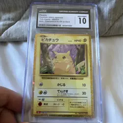 Pikachu Holo 008/032 CLL Pokemon Card Classic Japanese CGC 10 Gem Mint - Image 1