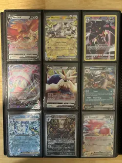 Pokemon TCG Mixed Card Lot Conditions Vary 9 Cards Total - Image 1