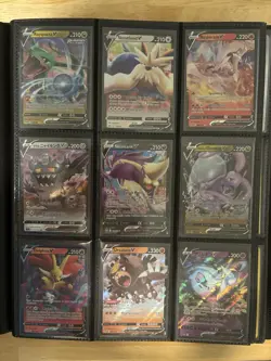 Pokemon TCG Mixed Card Lot V Cards Conditions Vary 9 Cards Total - Image 1