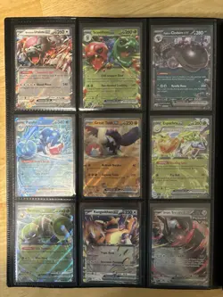 Pokemon TCG Mixed Card Lot EX Cards Conditions Vary 9 Cards Total - Image 1