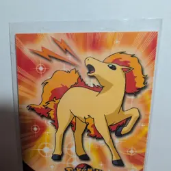 Ponyta #77 and Rapidash #78 Pokemon 2000 Topps Cards Lot Black Logo Series 2 - Image 3