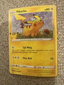 Pokemon Pikachu SWSH039 Black Star Promo NM - Image 2
