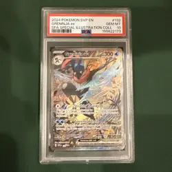 2024 Pokemon Greninja EX #132 Shrouded Fable Special Illustration Rare PSA 10 - Image 1